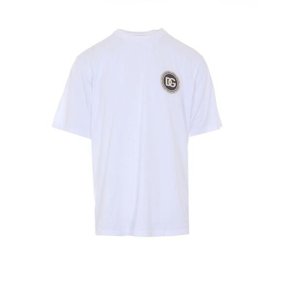 Dolce&Gabbana Men Dg Patch Logo T-Shirt
